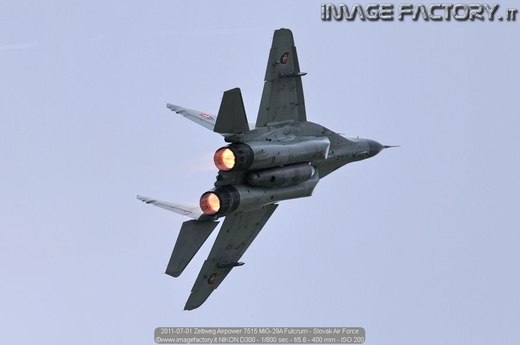 2011-07-01 Zeltweg Airpower 7515 MiG-29A Fulcrum - Slovak Air Force